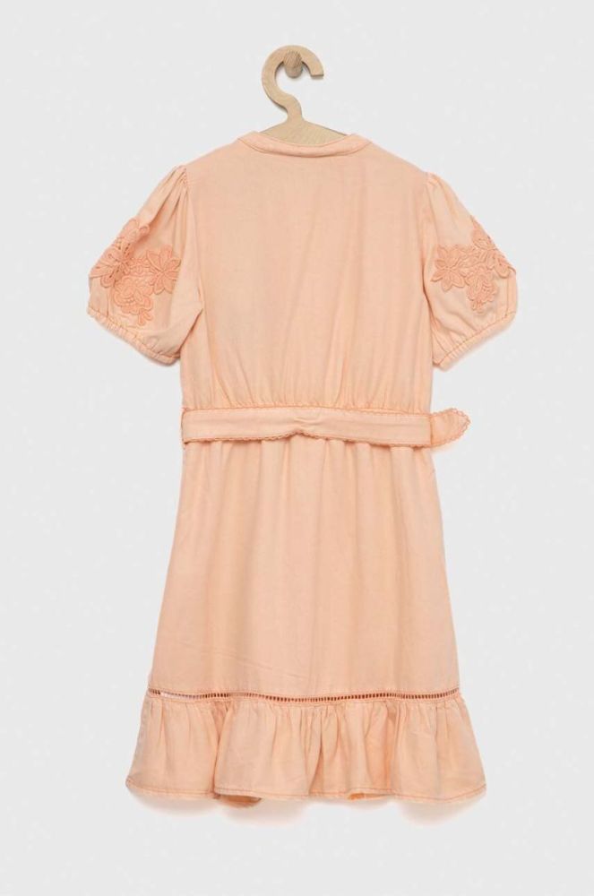 Дитяча сукня Guess колір помаранчевий mini розкльошена (3078483) фото 3