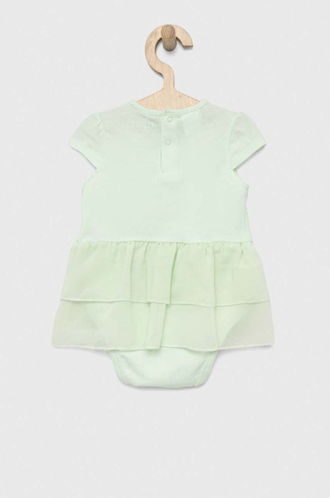 Сукня для немовлят Guess колір бірюзовий mini розкльошена (3046122) фото 2