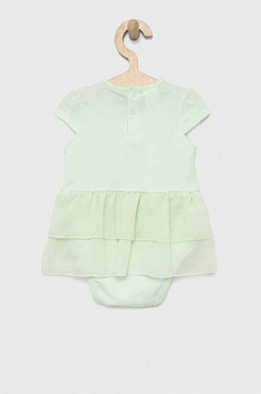 Сукня для немовлят Guess колір бірюзовий mini розкльошена (3046122) фото 2