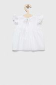 Дитяча бавовняна сукня Jamiks колір білий mini розкльошена (3020153)