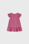Сукня для немовлят Mayoral Newborn колір фіолетовий mini пряма