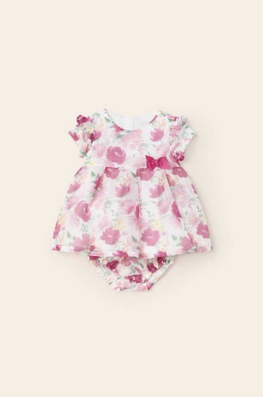 Сукня для немовлят Mayoral Newborn колір фіолетовий mini розкльошена (3148299) фото 2