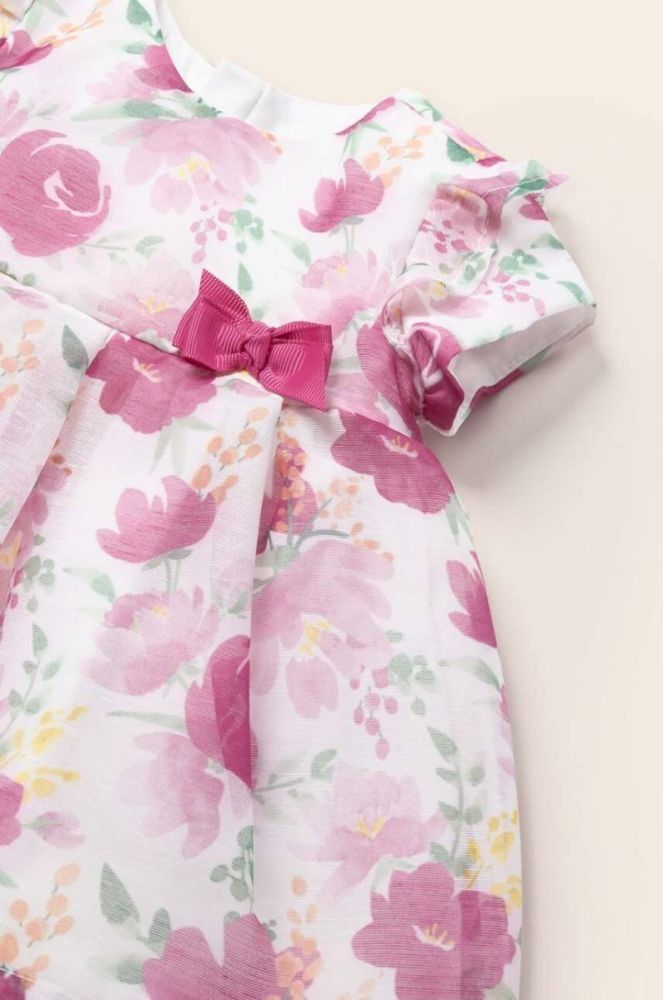 Сукня для немовлят Mayoral Newborn колір фіолетовий mini розкльошена (3148299) фото 4
