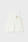 Дитяча сукня Mayoral колір білий mini розкльошена (3113684)