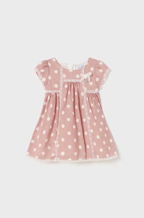 Сукня для немовлят Mayoral колір рожевий mini розкльошена (2985123)
