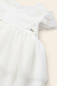 Сукня для немовлят Mayoral колір білий mini розкльошена (2975348)