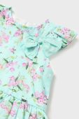 Сукня для немовлят Mayoral колір бірюзовий mini розкльошена (2943782)