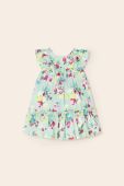 Сукня для немовлят Mayoral колір бірюзовий mini розкльошена (2943806)