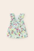 Сукня для немовлят Mayoral колір бірюзовий mini розкльошена (2943806)