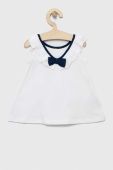 Сукня для немовлят Mayoral колір білий mini пряма