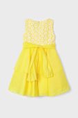 Дитяча сукня Mayoral колір жовтий mini розкльошена (2943978)