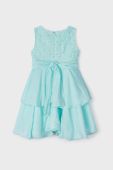 Дитяча сукня Mayoral колір бірюзовий mini розкльошена (2943971)