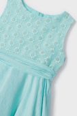 Дитяча сукня Mayoral колір бірюзовий mini розкльошена (2943971)