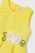 Дитяча сукня Mayoral колір жовтий mini розкльошена (2975381)