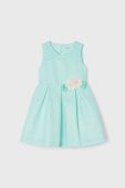 Дитяча сукня Mayoral колір бірюзовий mini розкльошена (2975373)