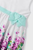 Дитяча бавовняна сукня Mayoral колір бірюзовий mini розкльошена (2975397)
