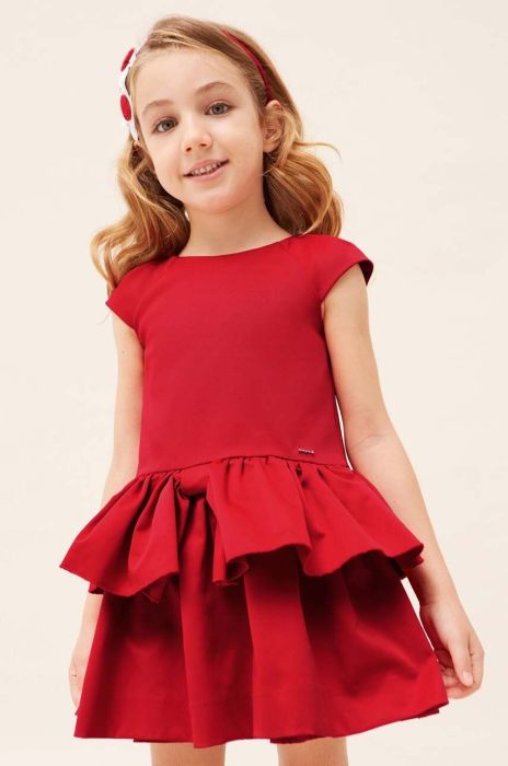 Дитяча сукня Mayoral колір червоний mini розкльошена (2985190)