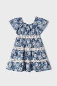 Дитяча сукня Mayoral колір синій mini розкльошена (2944049)
