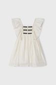 Дитяча сукня Mayoral колір бежевий mini розкльошена (2966321)