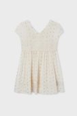 Дитяча сукня Mayoral колір бежевий mini розкльошена (2985242)