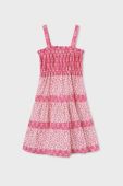 Дитяча сукня Mayoral колір рожевий midi розкльошена