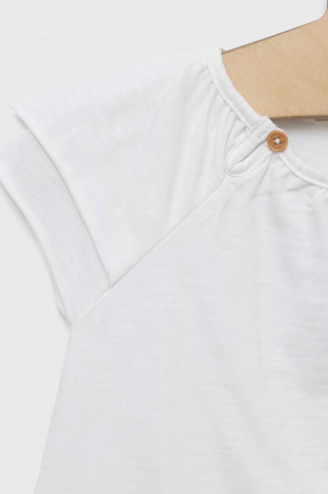 Сукня для немовлят United Colors of Benetton колір білий mini розкльошена (3279643) фото 3
