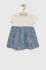 Сукня для немовлят United Colors of Benetton mini розкльошена колір блакитний (3040085)