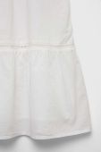 Дитяча бавовняна сукня United Colors of Benetton колір білий mini розкльошена (3285626)