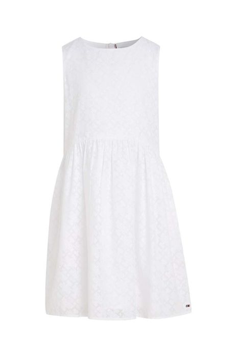 Дитяча сукня Tommy Hilfiger колір білий mini розкльошена (3234052)