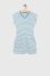 Дитяча бавовняна сукня Tommy Hilfiger mini розкльошена колір блакитний