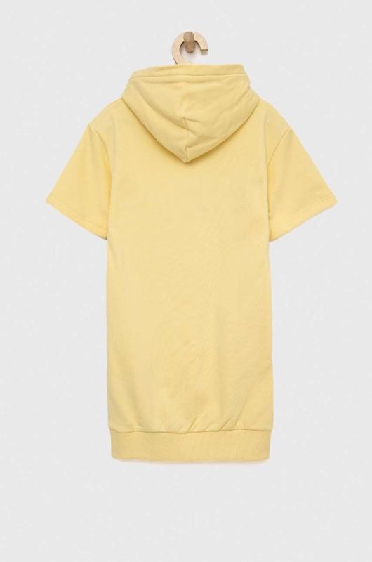 Дитяча сукня Tommy Hilfiger колір жовтий mini пряма фото 2