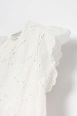 Дитяча бавовняна сукня Birba&Trybeyond колір білий mini розкльошена (3167508)