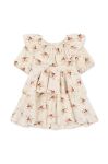 Дитяча сукня Konges Sl?jd колір бежевий mini розкльошена (2926236)