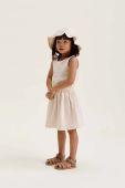 Дитяча бавовняна сукня Liewood колір бежевий mini розкльошена (3104436)