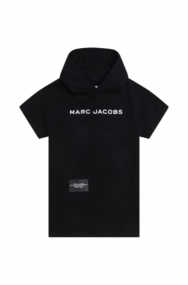 Дитяча бавовняна сукня Marc Jacobs колір синій mini пряма (3065120)