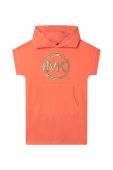 Дитяча бавовняна сукня Michael Kors колір помаранчевий mini пряма (3083030)