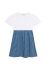 Дитяча бавовняна сукня Michael Kors mini розкльошена колір блакитний (3207917)