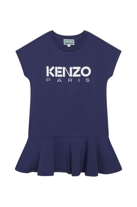 Дитяча сукня Kenzo Kids колір синій mini розкльошена