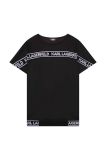 Дитяча сукня Karl Lagerfeld колір чорний mini oversize (3071569)