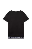 Дитяча сукня Karl Lagerfeld колір чорний mini oversize (3071569)