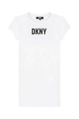 Дитяча сукня Dkny колір сірий mini розкльошена (3083071)