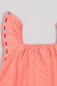 Дитяча сукня zippy колір помаранчевий mini розкльошена