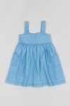 Сукня для немовлят zippy mini розкльошена колір блакитний