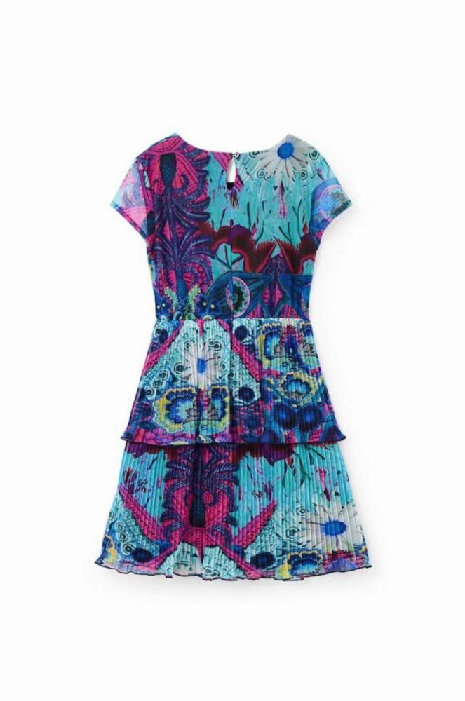 Дитяча сукня Desigual mini розкльошена колір барвистий (3065174) фото 4