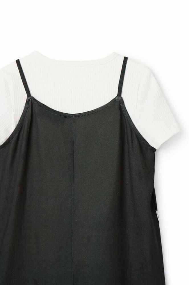 Дитяча сукня Desigual колір білий mini розкльошена фото 3