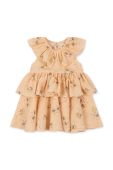 Дитяча бавовняна сукня Konges Sl?jd колір рожевий mini розкльошена (3176974)