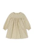 Дитяча бавовняна сукня Konges Sl?jd колір бежевий mini розкльошена (3176989)