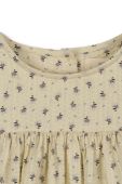 Дитяча бавовняна сукня Konges Sl?jd колір бежевий mini розкльошена (3176989)
