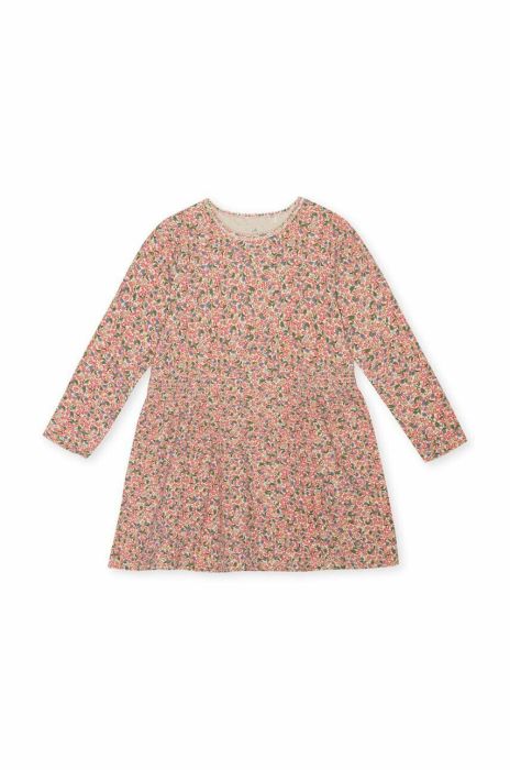 Дитяча бавовняна сукня Konges Sl?jd колір рожевий mini розкльошена (3001075)