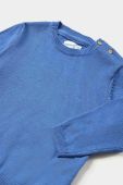 Дитячий бавовняний светр Mayoral легкий колір блакитний (3058627)